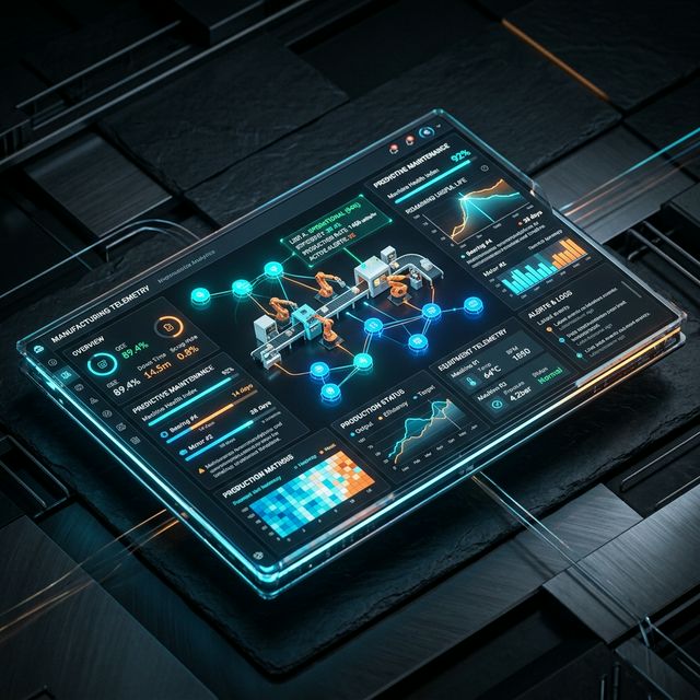 Industrial Data Analytics Telemetry Dashboard